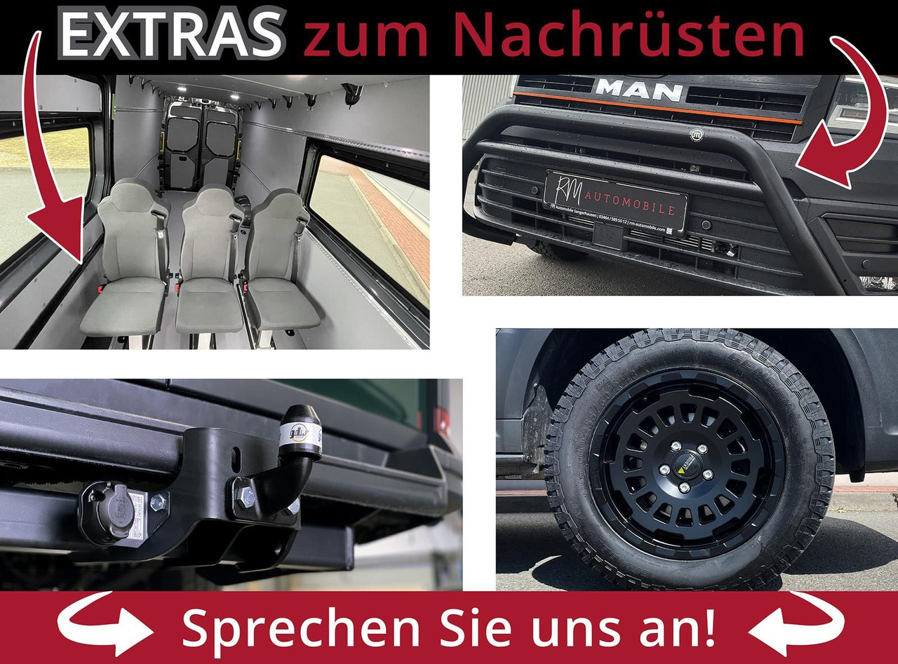 Panel van MAN TGE 3.180 L3H2 Kasten LED NAVI ACC LED STANDHZ: picture 40