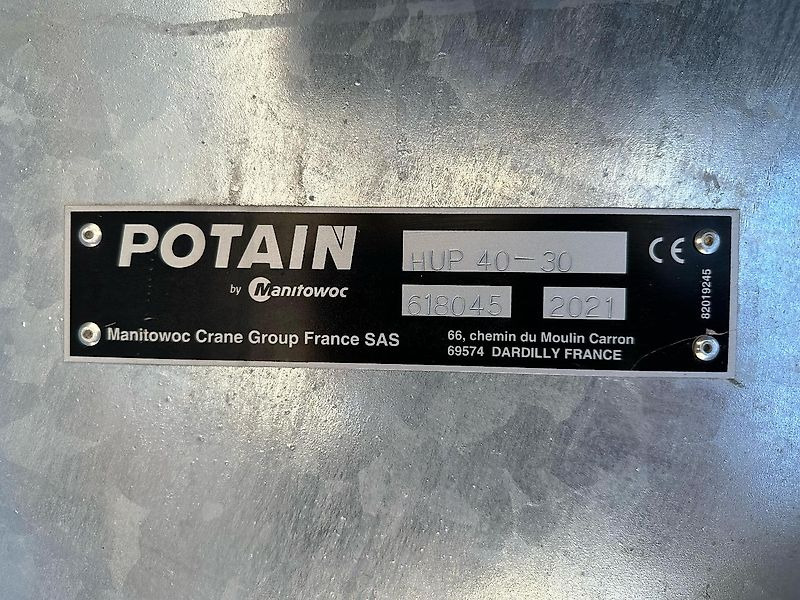 Potain HUP 40-30 - Self-erecting tower crane: picture 4 Potain HUP 40-30 - Self-erecting tower crane: picture 4