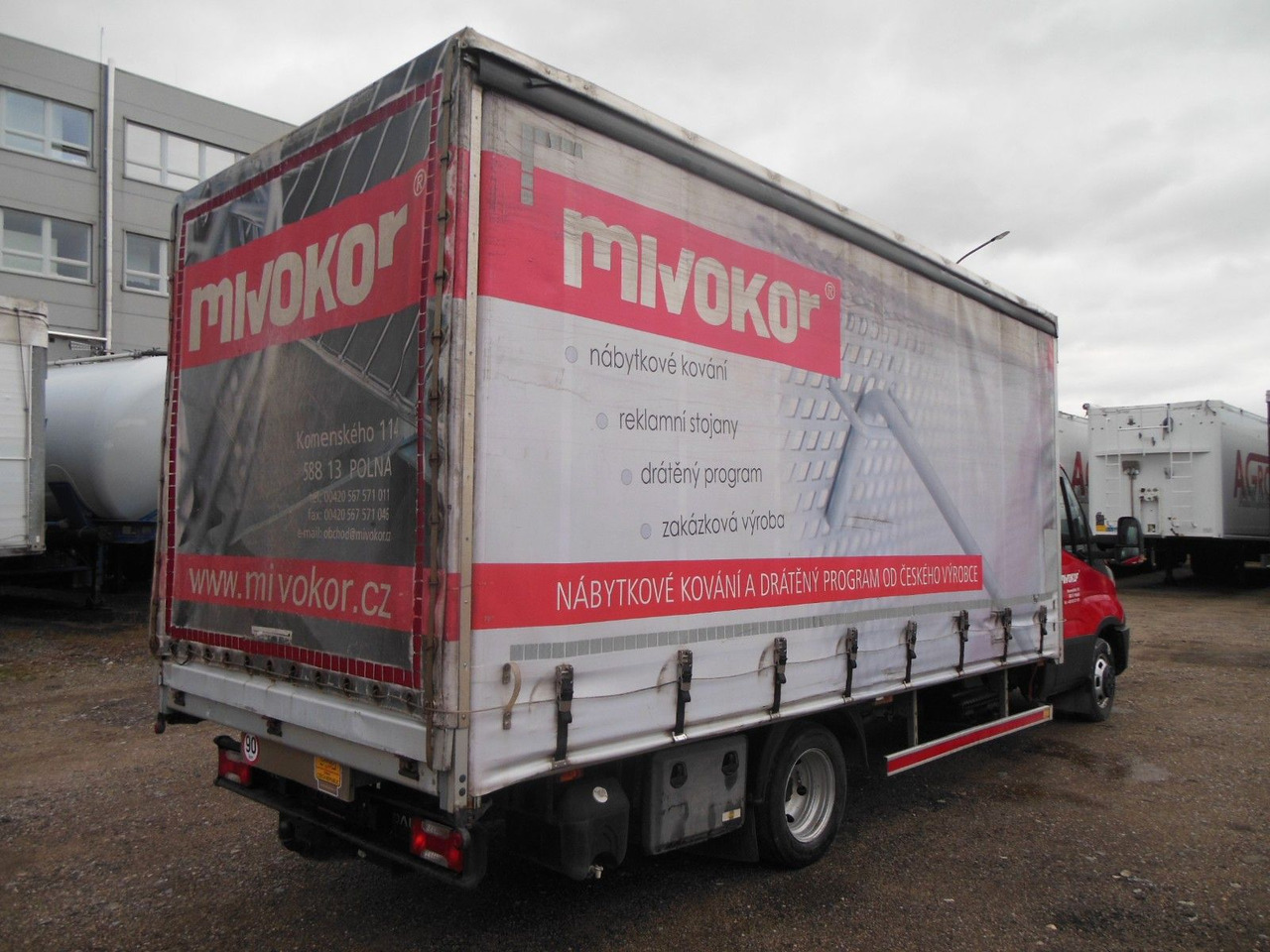 Iveco Daily 50C18, 10 Paletten - Curtain side van: picture 3 Iveco Daily 50C18, 10 Paletten - Curtain side van: picture 3