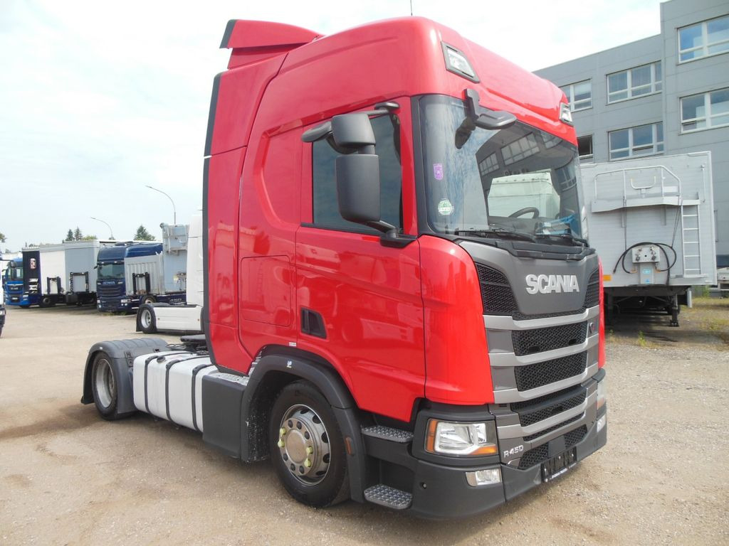 Scania R450 LOWDECK, RETARDER, STANDKLIMA, VOLL LUFT Scania R450 LOWDECK, RETARDER, STANDKLIMA, VOLL LUFT - Tractor unit: picture 2 Scania R450 LOWDECK, RETARDER, STANDKLIMA, VOLL LUFT Scania R450 LOWDECK, RETARDER, STANDKLIMA, VOLL LUFT - Tractor unit: picture 2