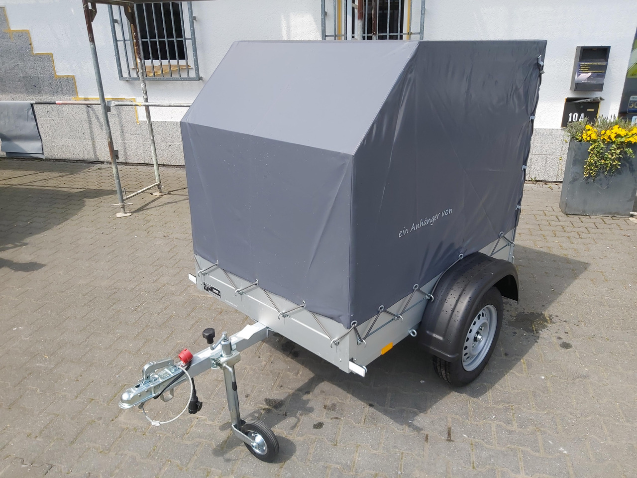 Aluliner Planen Anhänger GT 500 151x101x120 +Hochplane aero grau (XXS) 500kg 2021 - Car trailer: picture 2 Aluliner Planen Anhänger GT 500 151x101x120 +Hochplane aero grau (XXS) 500kg 2021 - Car trailer: picture 2