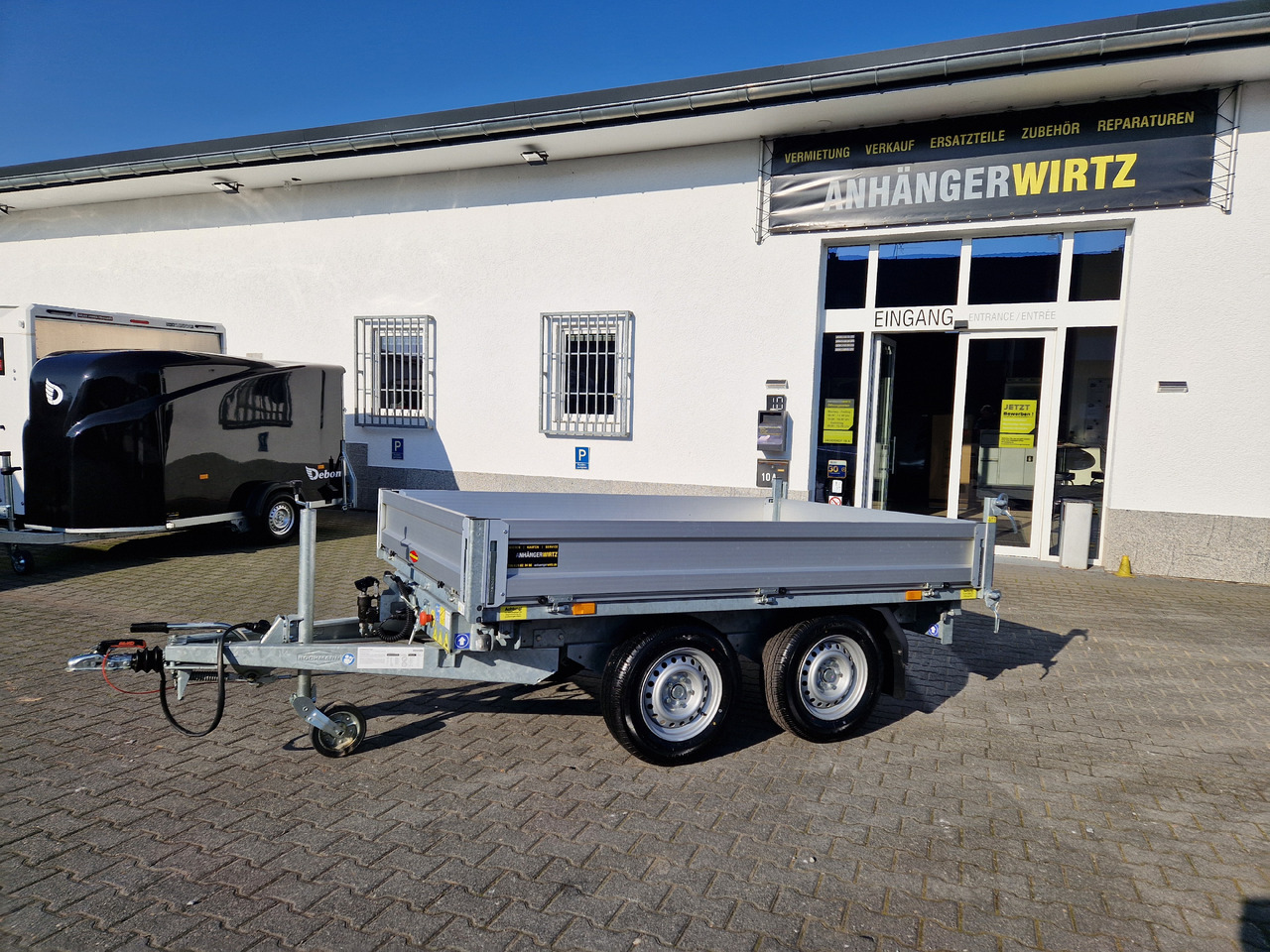 Tipper trailer Böckmann Kipper DK AL 2516/27 256x165x30cm Elektro + NHP Pendel (S) 2700kg: picture 10