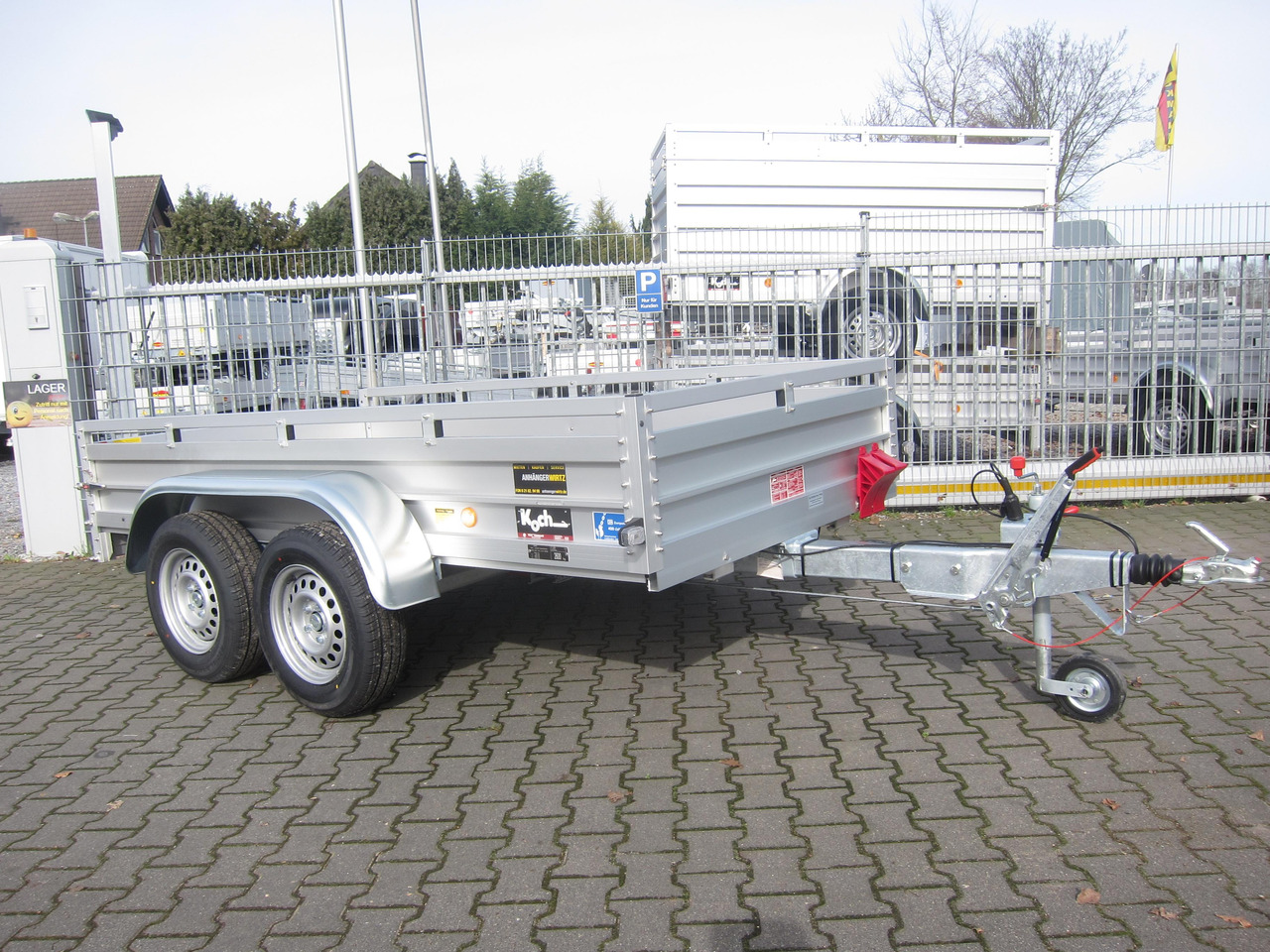 PKW Anhänger Koch Aluline 7.26 300x150x44cm (M) 2600kg Modell 2023 - Car trailer: picture 2 PKW Anhänger Koch Aluline 7.26 300x150x44cm (M) 2600kg Modell 2023 - Car trailer: picture 2