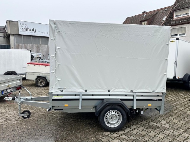 Brenderup 2260WSB1300 Stahl, 1,3 to. kippbar, mit Plane 180 cm, 2580x1530x400mm - Car trailer: picture 3 Brenderup 2260WSB1300 Stahl, 1,3 to. kippbar, mit Plane 180 cm, 2580x1530x400mm - Car trailer: picture 3