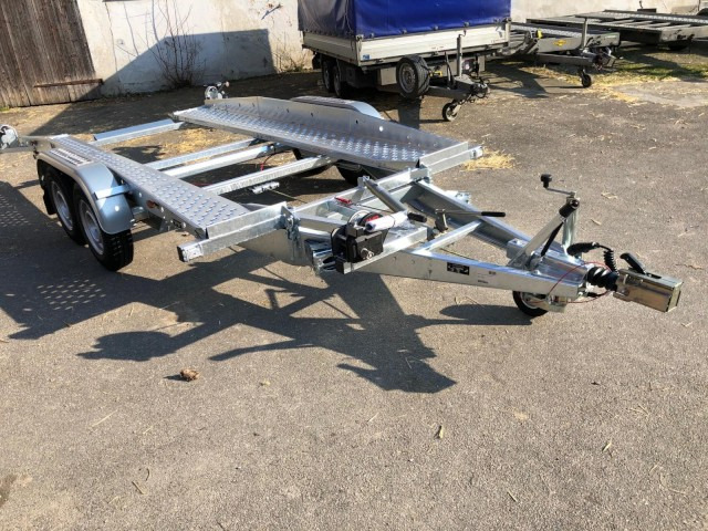 Brenderup Autotransportanhänger U120, AT3000LBTB, 3,0 to. 4000 x 2040 mm - Autotransporter trailer: picture 1 Brenderup Autotransportanhänger U120, AT3000LBTB, 3,0 to. 4000 x 2040 mm - Autotransporter trailer: picture 1