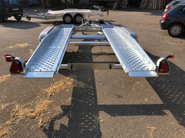 Brenderup Autotransportanhänger U120, AT3000LBTB, 3,0 to. 4000 x 2040 mm - Autotransporter trailer: picture 5 Brenderup Autotransportanhänger U120, AT3000LBTB, 3,0 to. 4000 x 2040 mm - Autotransporter trailer: picture 5