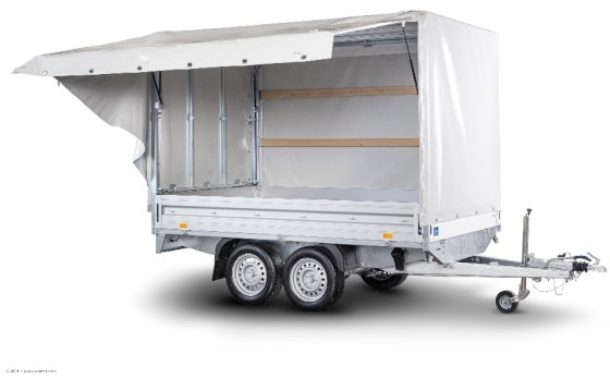 Humbaur HT 253118 Hochlader 2,5 to. mit Aussteller - Vending trailer: picture 1 Humbaur HT 253118 Hochlader 2,5 to. mit Aussteller - Vending trailer: picture 1