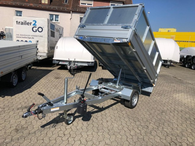 Humbaur HUK 182715 Heckkipper Blechaufsatz 1,8 t. 2680 x 1500 x 300mm - Tipper trailer: picture 5 Humbaur HUK 182715 Heckkipper Blechaufsatz 1,8 t. 2680 x 1500 x 300mm - Tipper trailer: picture 5