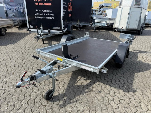Car trailer Neptun GN155, N13-305 multi, 1,3 to. 100 km/h, 3050 x 1660 x 100 mm: picture 1