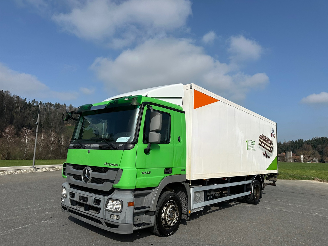 MERCEDES-BENZ Actros 18.36 Kühler Hebebühne - Refrigerator truck: picture 1 MERCEDES-BENZ Actros 18.36 Kühler Hebebühne - Refrigerator truck: picture 1
