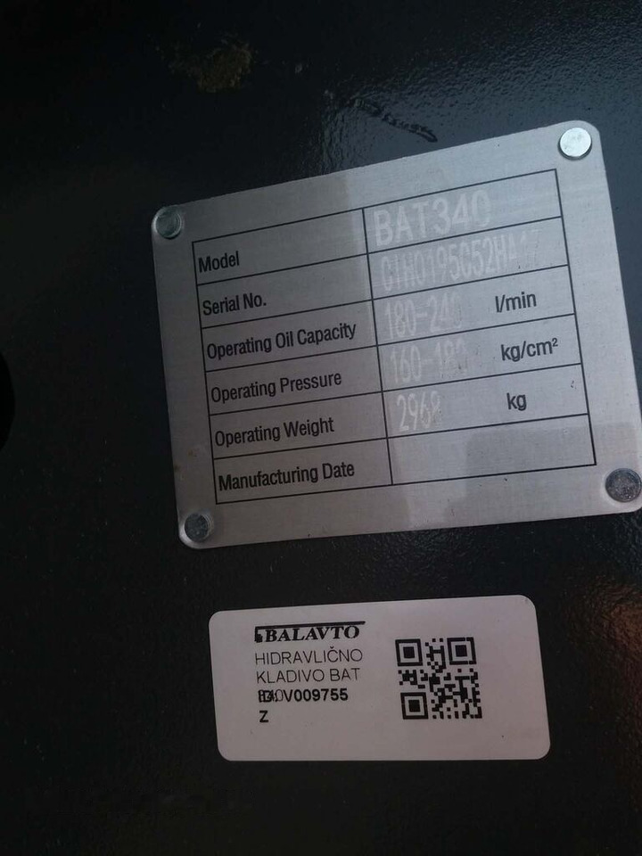 New Hydraulic hammer New BAT 340: picture 6