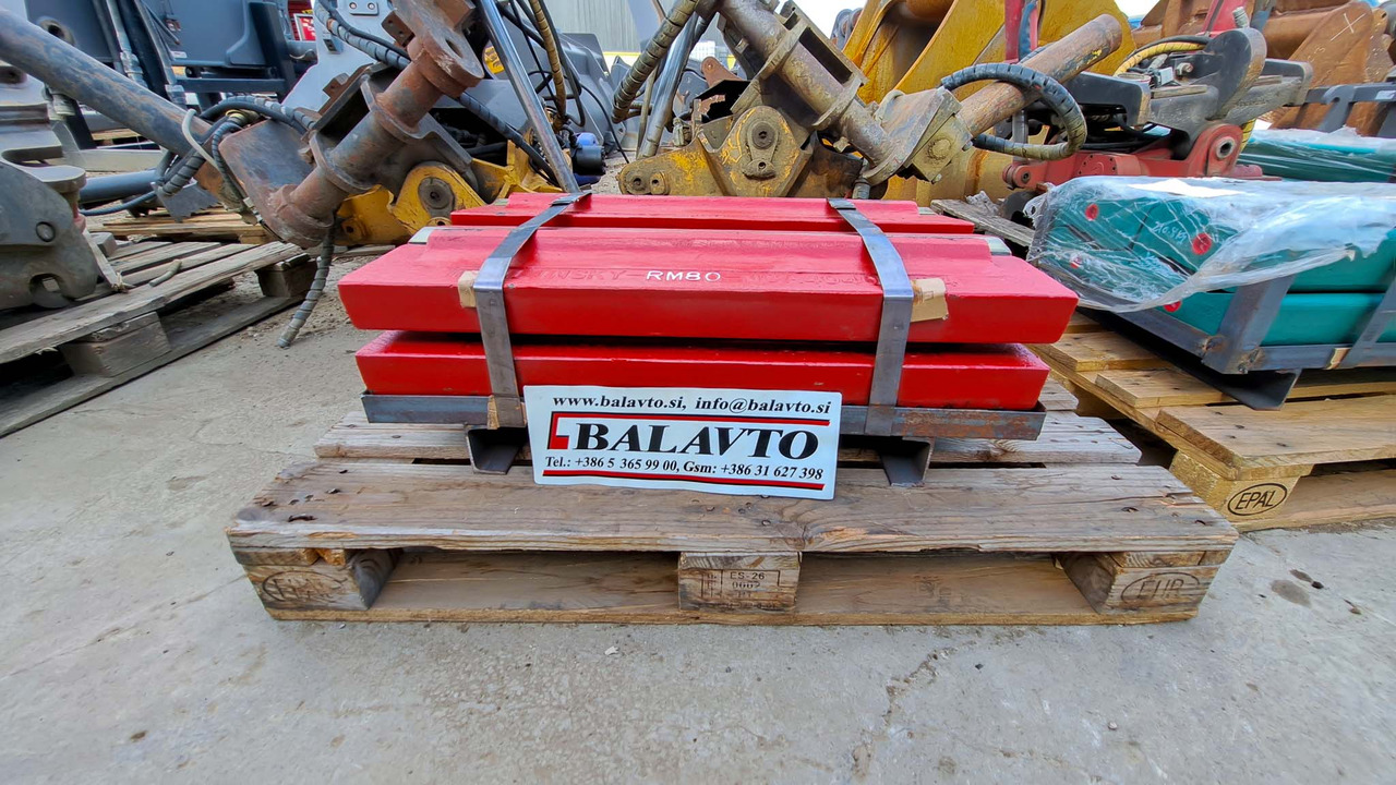 Blow bar Rubble Master RM80 for crusher - Spare parts for Crusher: picture 2 Blow bar Rubble Master RM80 for crusher - Spare parts for Crusher: picture 2