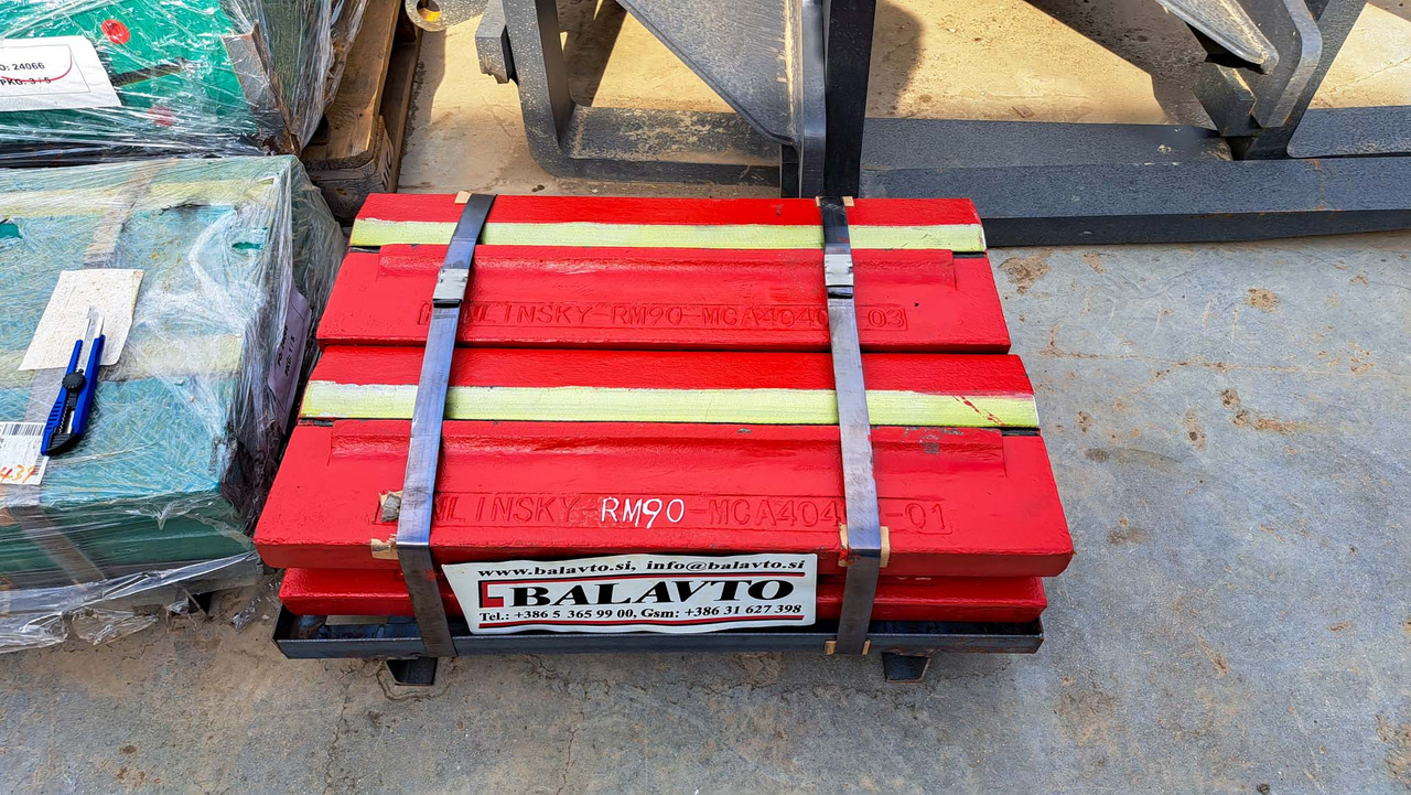 Blow bar Rubble Master RM90 for crusher - Spare parts for Crusher: picture 2 Blow bar Rubble Master RM90 for crusher - Spare parts for Crusher: picture 2