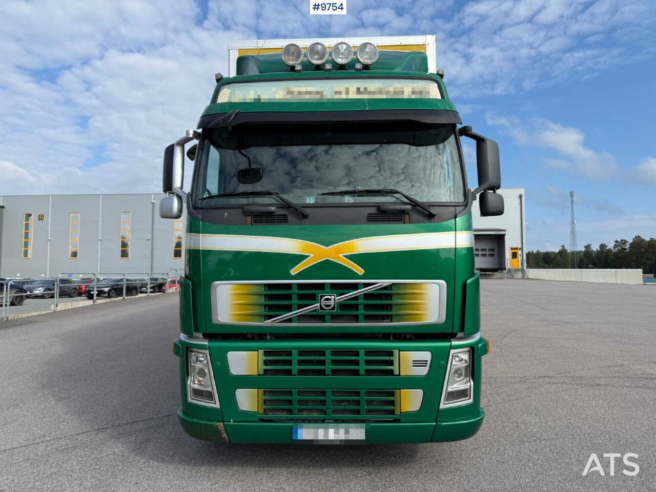 Box truck Box Truck Volvo FH 480 with 4-axle Ekeri trailer (VIDEO): picture 11