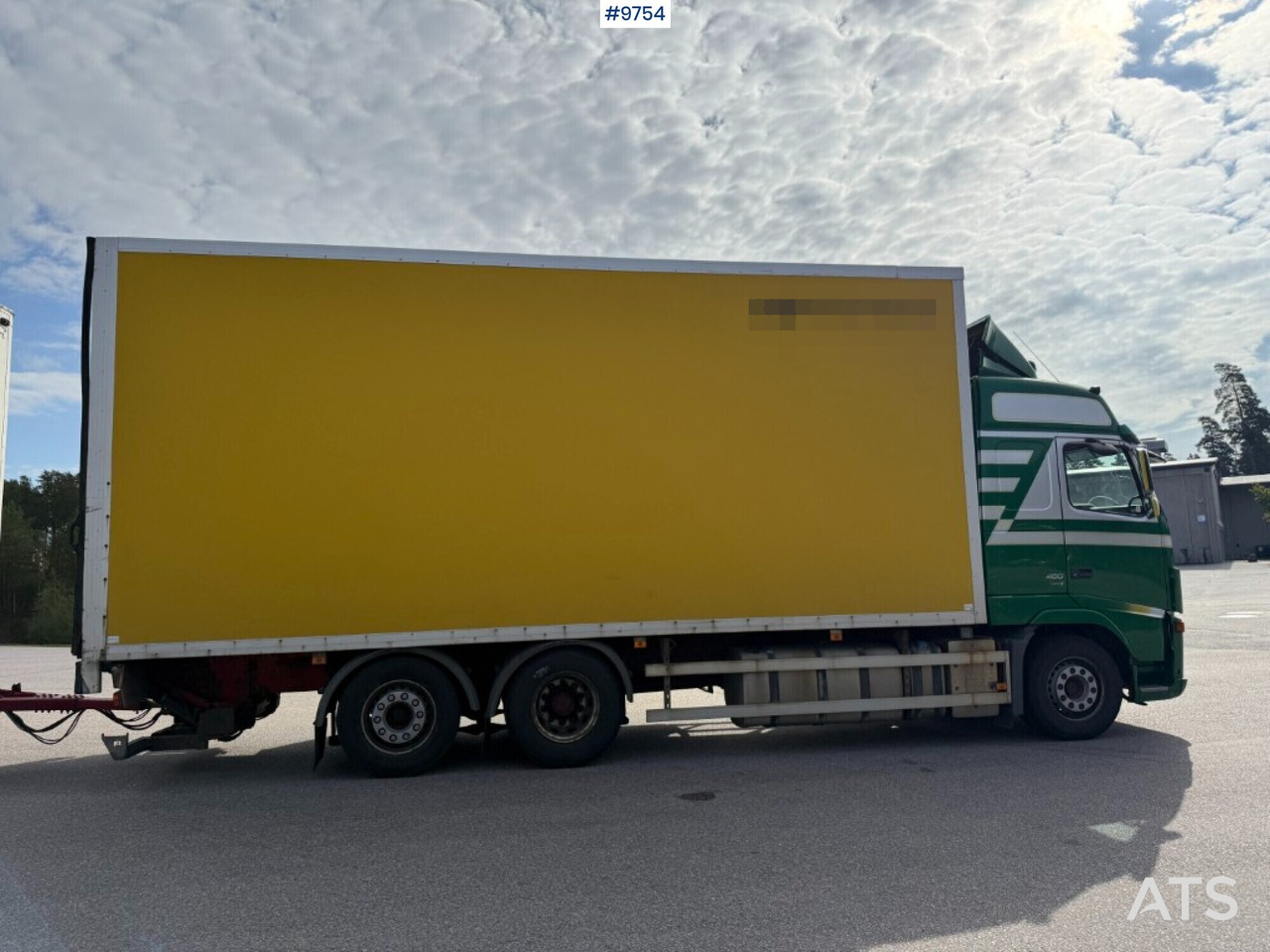 Box truck Box Truck Volvo FH 480 with 4-axle Ekeri trailer (VIDEO): picture 10