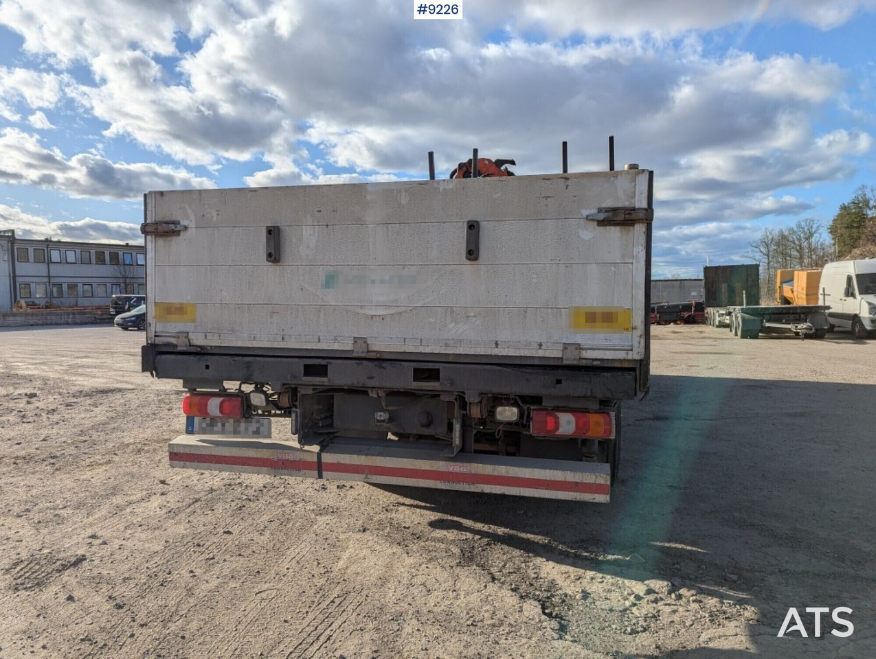 Dropside/ Flatbed truck, Crane truck Crane Truck Mercedes-Benz Actros 2542: picture 18