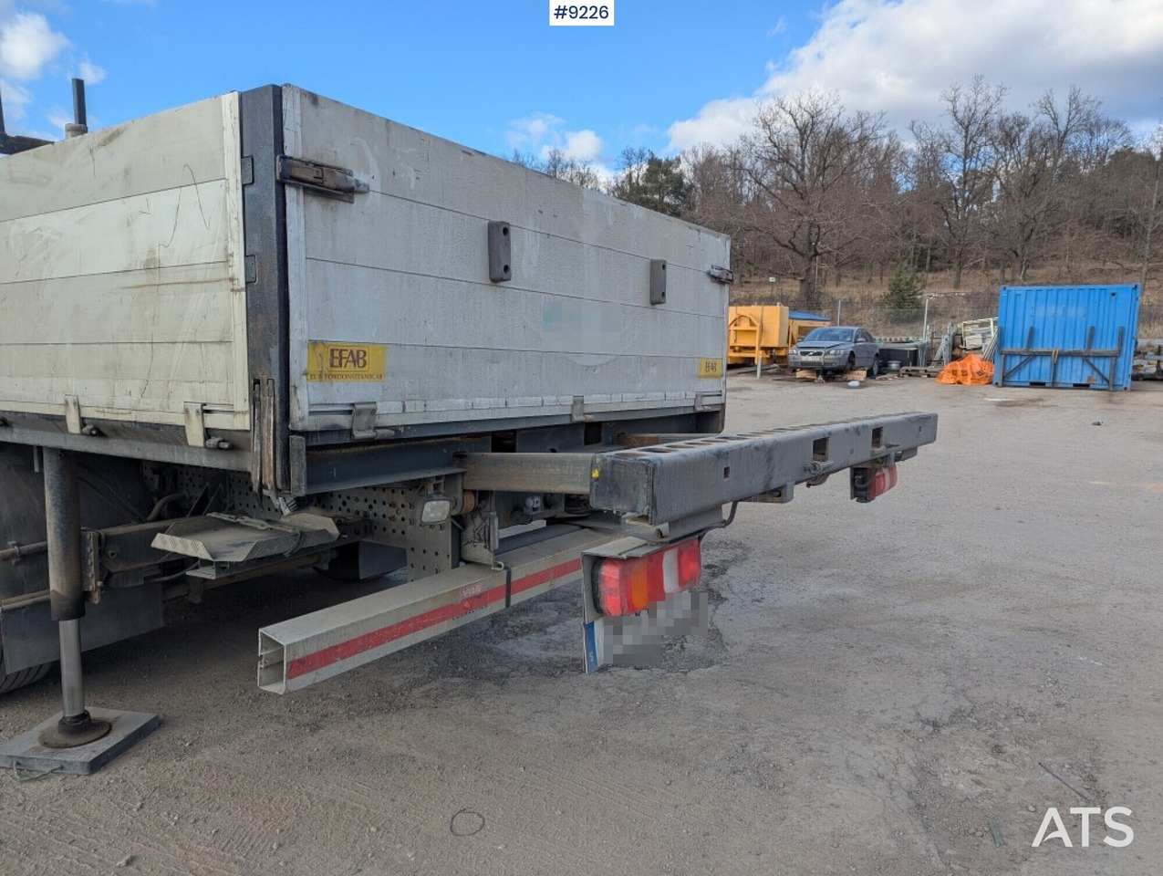 Dropside/ Flatbed truck, Crane truck Crane Truck Mercedes-Benz Actros 2542: picture 8