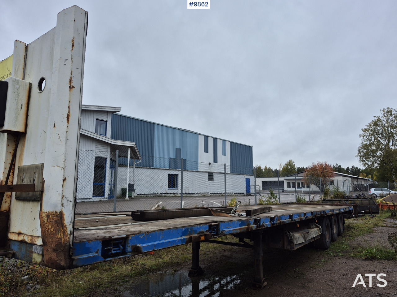 Flatbed trailer Renders RMOC 12.27 - Dropside/ Flatbed semi-trailer: picture 4 Flatbed trailer Renders RMOC 12.27 - Dropside/ Flatbed semi-trailer: picture 4