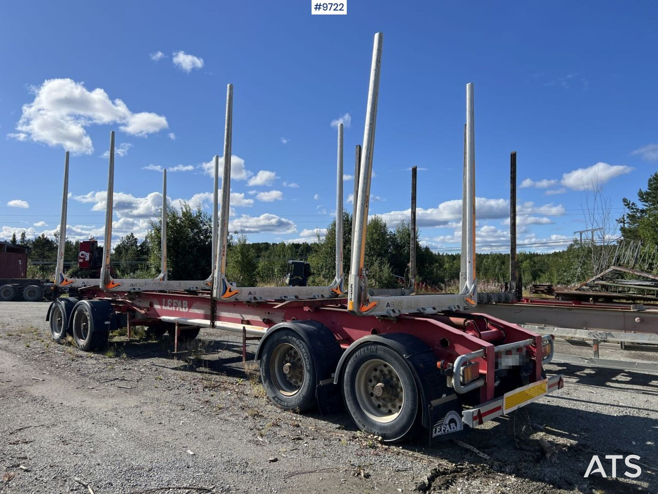 LEFAB V4 100 Timber trailer - Log trailer: picture 3 LEFAB V4 100 Timber trailer - Log trailer: picture 3