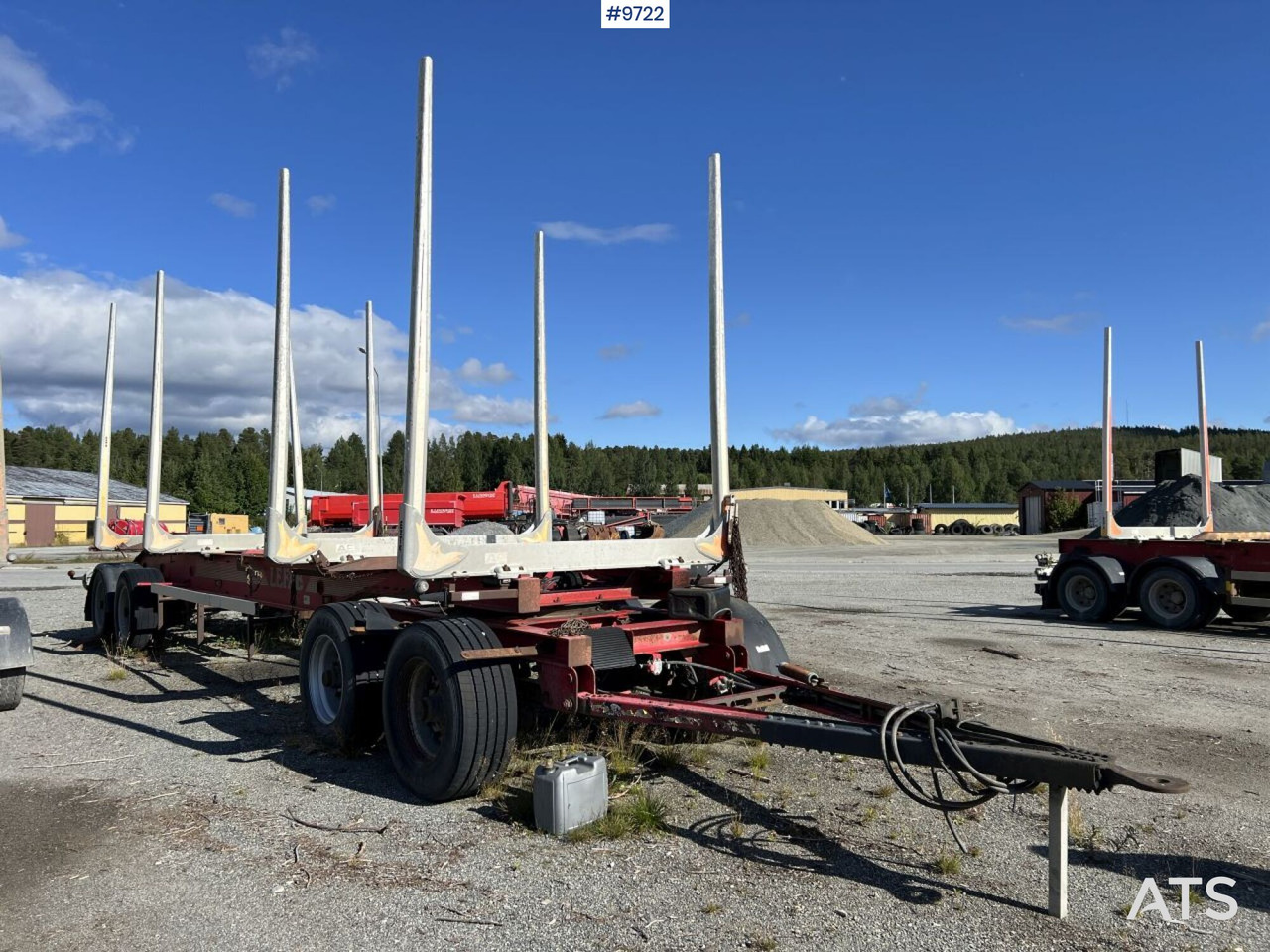LEFAB V4 100 Timber trailer - Log trailer: picture 2 LEFAB V4 100 Timber trailer - Log trailer: picture 2