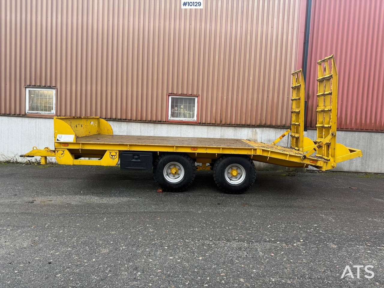 Machine trailer JPM - Low loader trailer: picture 3 Machine trailer JPM - Low loader trailer: picture 3