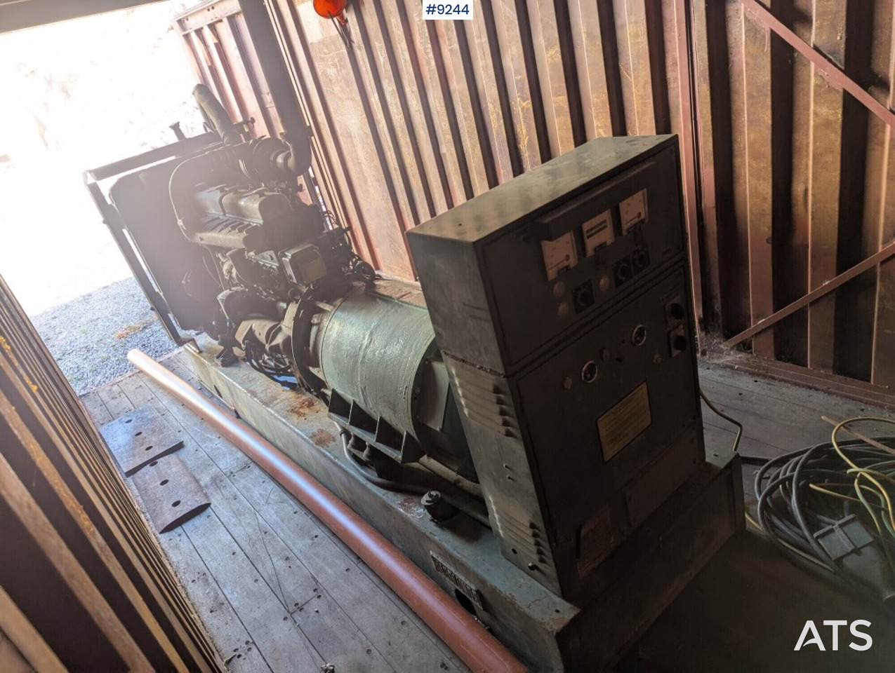 Power station in container, Scania engine and Hagglunds generator - Generator set: picture 3 Power station in container, Scania engine and Hagglunds generator - Generator set: picture 3