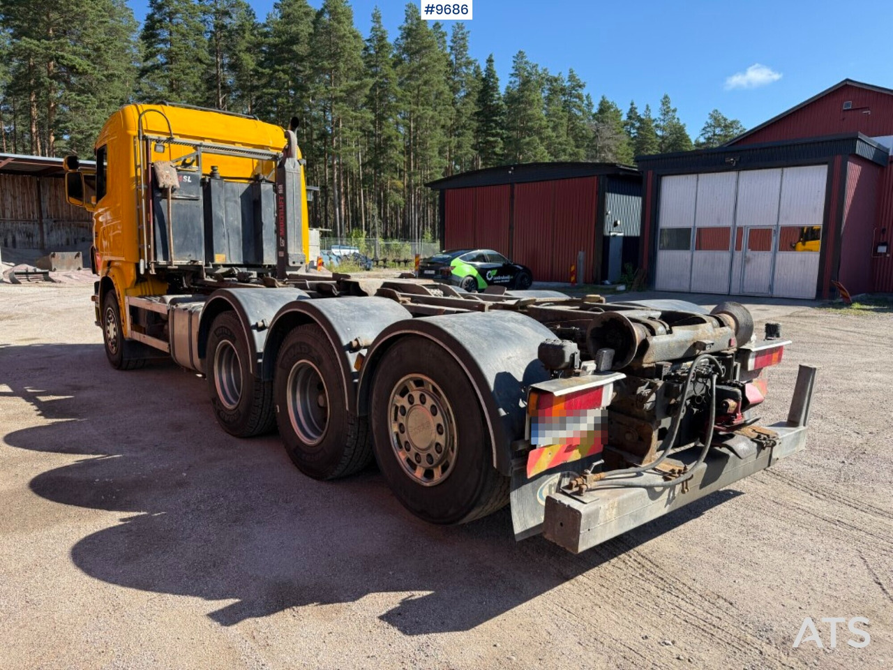 Scania G440 8X4 Lastväxlare plog och saltutrustad Rep.objekt - Hook lift truck: picture 3 Scania G440 8X4 Lastväxlare plog och saltutrustad Rep.objekt - Hook lift truck: picture 3