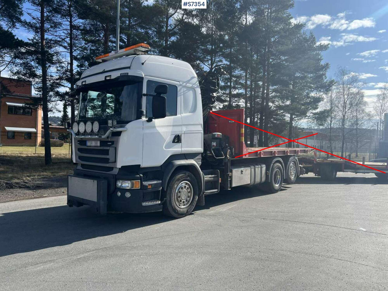 Scania R410 LB 6x2 Crane truck with Hiab crane and multilift axle - Hook lift truck, Crane truck: picture 1 Scania R410 LB 6x2 Crane truck with Hiab crane and multilift axle - Hook lift truck, Crane truck: picture 1
