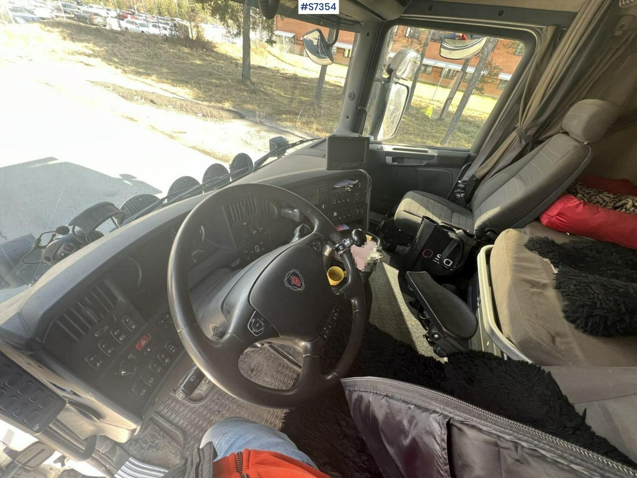 Scania R410 LB 6x2 Crane truck with Hiab crane and multilift axle - Hook lift truck, Crane truck: picture 5 Scania R410 LB 6x2 Crane truck with Hiab crane and multilift axle - Hook lift truck, Crane truck: picture 5