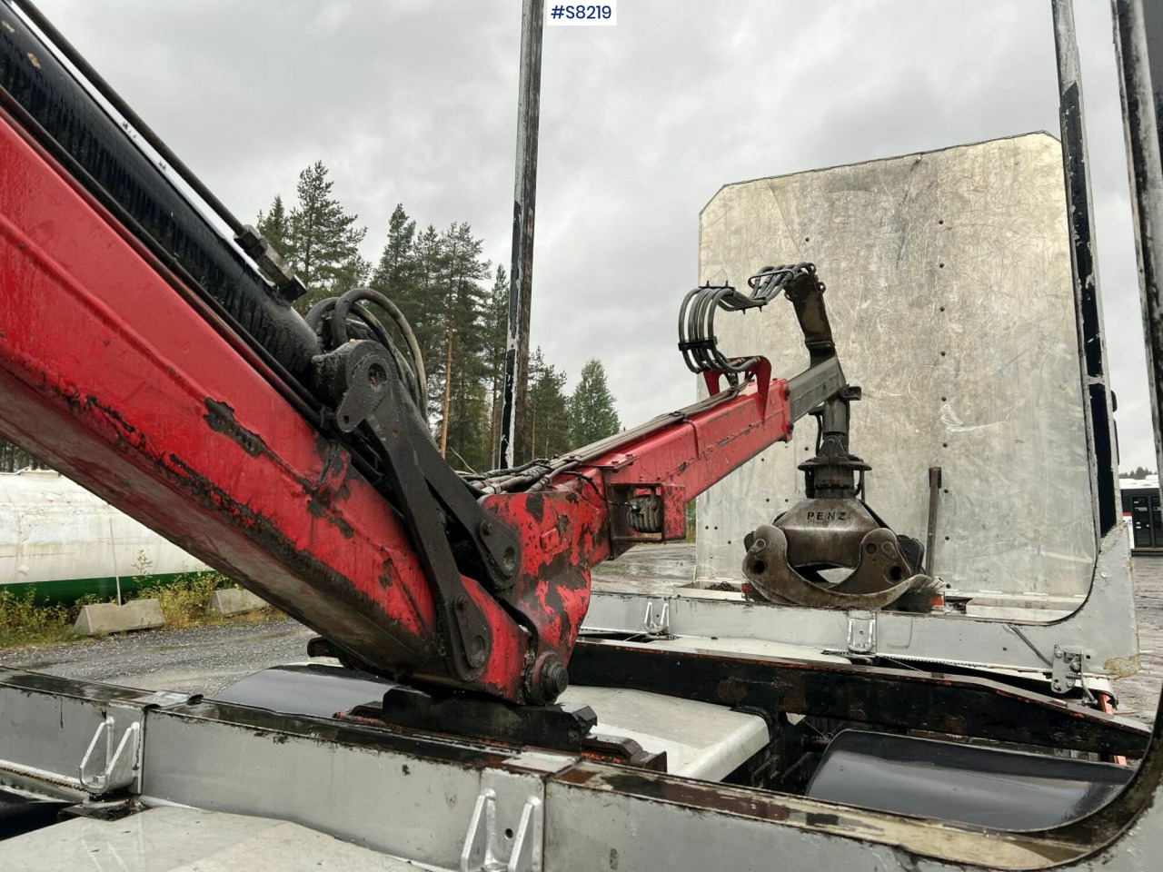 Scania R730 Timber truck with wagon and crane - Log truck: picture 4 Scania R730 Timber truck with wagon and crane - Log truck: picture 4