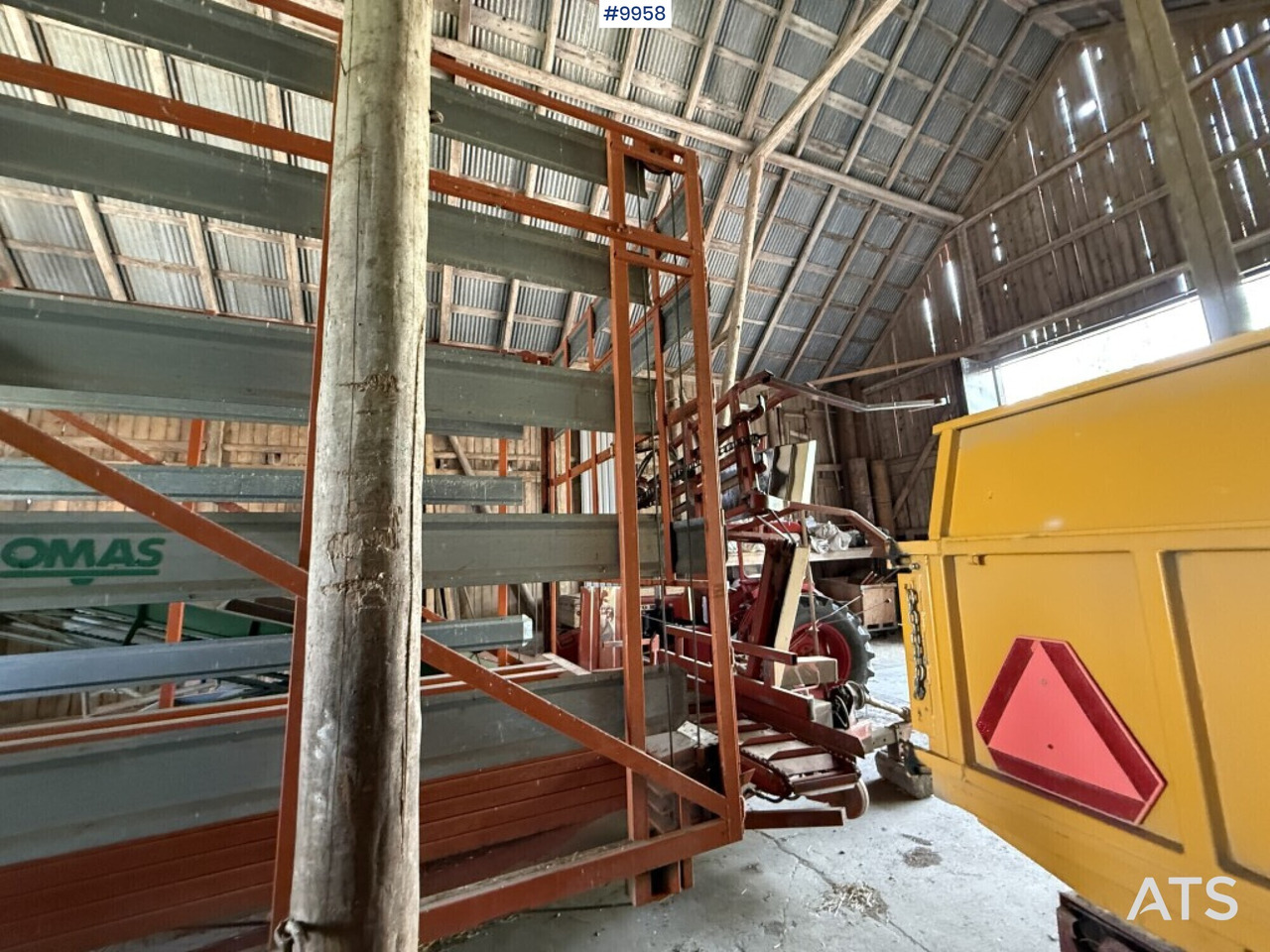 Self-loading trailer small bale Omas CB170 S - Silage equipment, Trailer: picture 4 Self-loading trailer small bale Omas CB170 S - Silage equipment, Trailer: picture 4