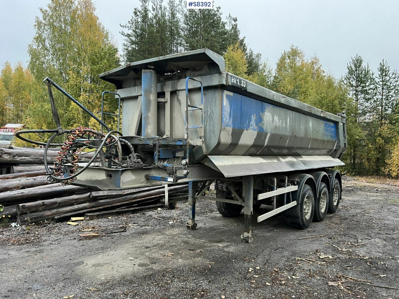 Tipper semi-trailer Tipper Trailer Carnehl SANK KIPPER OFF.KASTEN: picture 1