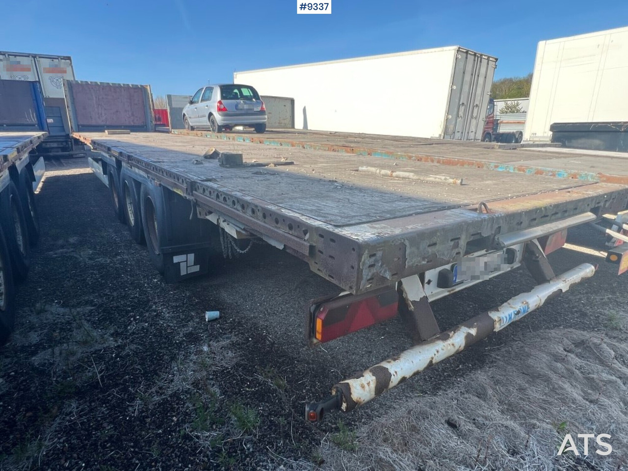 Trailer - KRONE SD PROFI-LINER - Dropside/ Flatbed semi-trailer: picture 2 Trailer - KRONE SD PROFI-LINER - Dropside/ Flatbed semi-trailer: picture 2