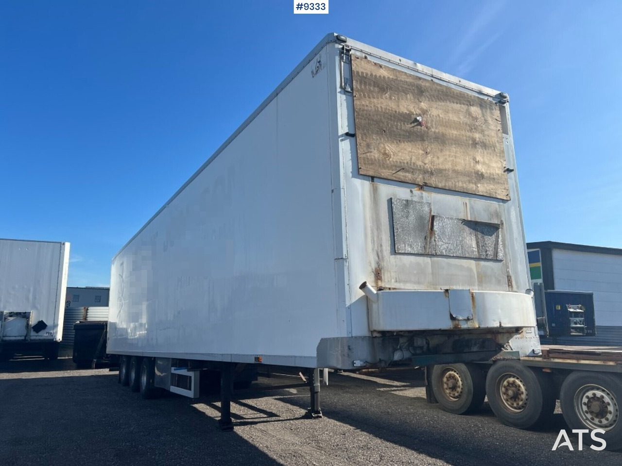 Trailer NOPA SL 240 - Closed box semi-trailer: picture 1 Trailer NOPA SL 240 - Closed box semi-trailer: picture 1