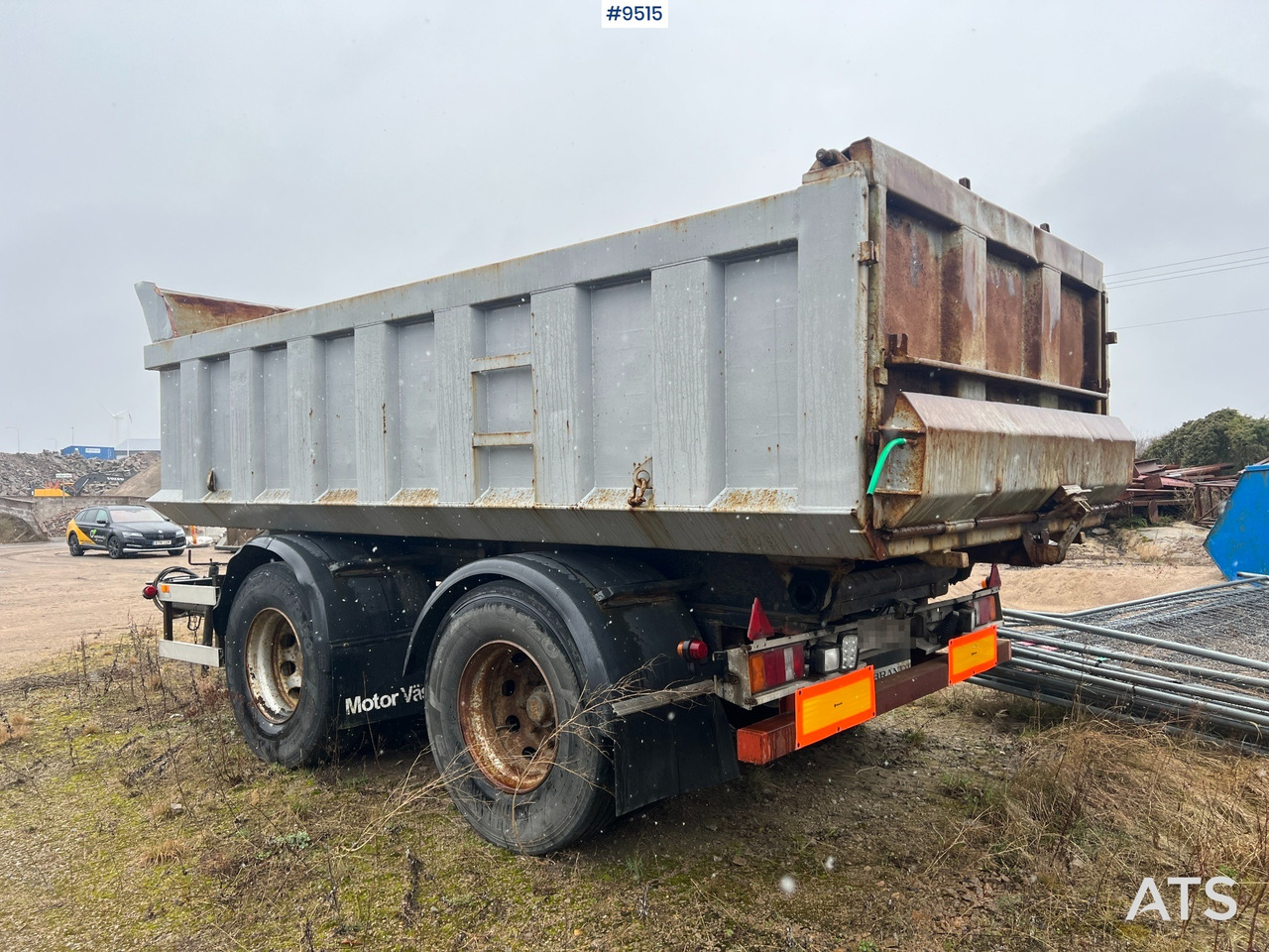Trailer - NOR-SLEP PHV-20T - Tipper trailer: picture 3 Trailer - NOR-SLEP PHV-20T - Tipper trailer: picture 3