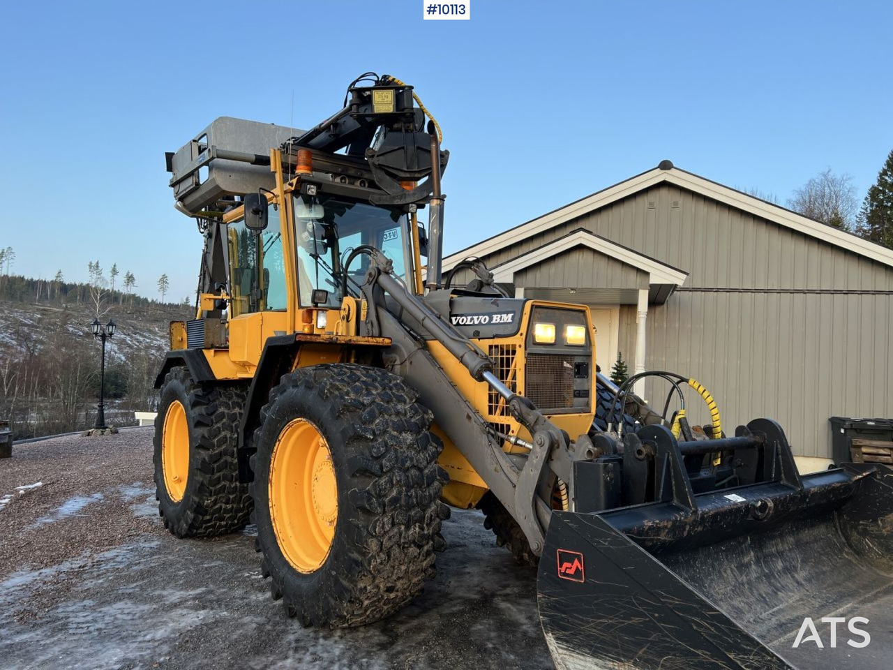 Volvo BM EL70C Line-equipped backhoe loader (VIDEO) - Backhoe loader: picture 3 Volvo BM EL70C Line-equipped backhoe loader (VIDEO) - Backhoe loader: picture 3