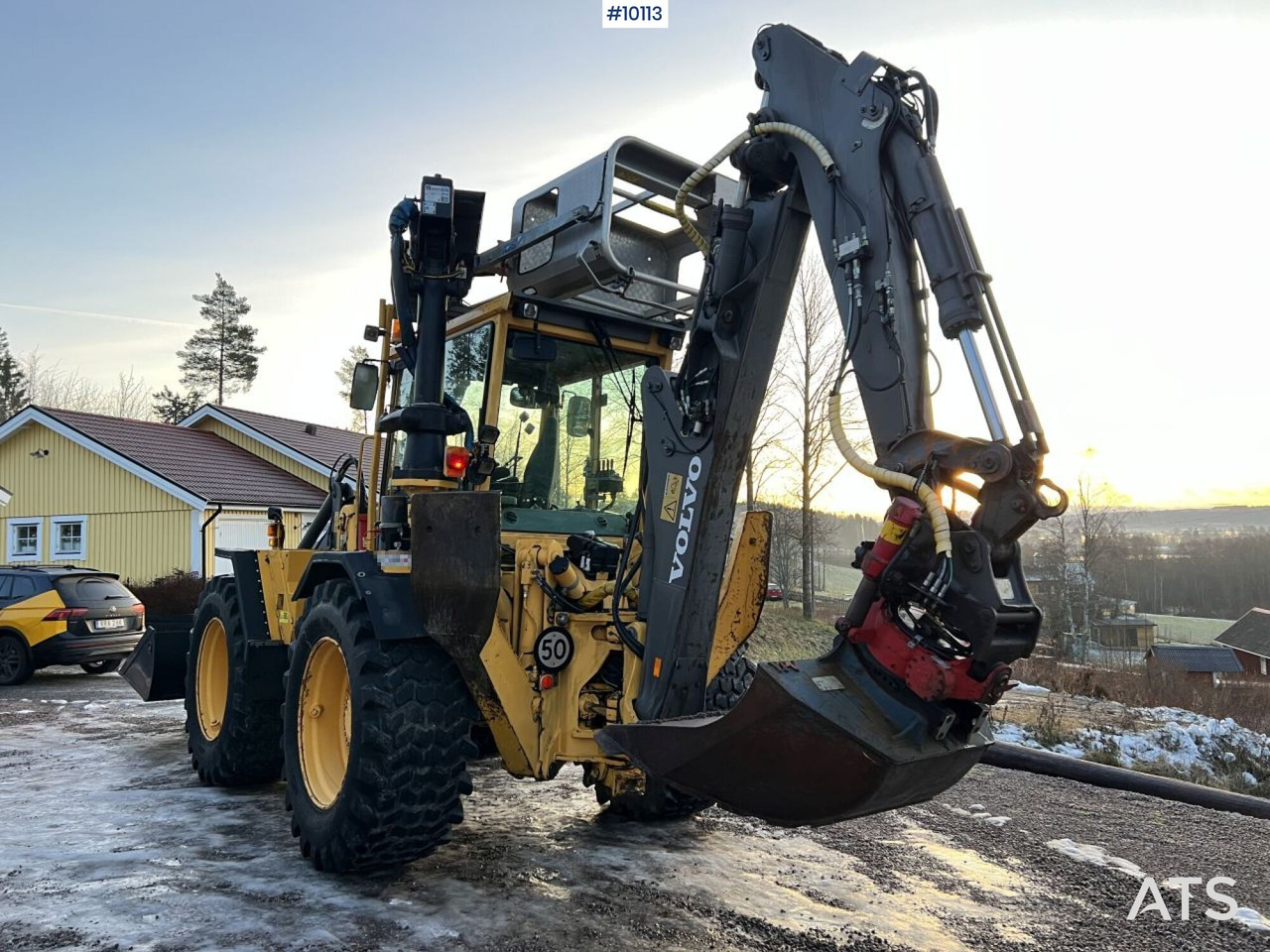Volvo BM EL70C Line-equipped backhoe loader (VIDEO) - Backhoe loader: picture 5 Volvo BM EL70C Line-equipped backhoe loader (VIDEO) - Backhoe loader: picture 5