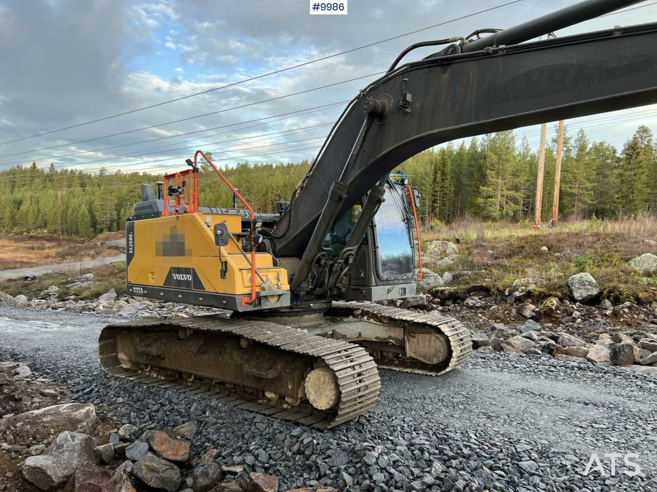 Volvo EC250EL Excavator with MOBA Excavation System, Rotor, and Bucket - Crawler excavator: picture 2 Volvo EC250EL Excavator with MOBA Excavation System, Rotor, and Bucket - Crawler excavator: picture 2