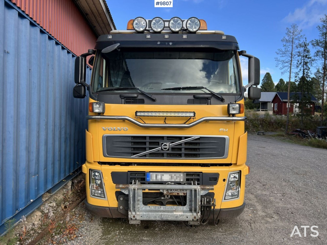 Volvo FH-480 6*2 with LAXO-Quick lock and plow equipment - Tipper: picture 3 Volvo FH-480 6*2 with LAXO-Quick lock and plow equipment - Tipper: picture 3