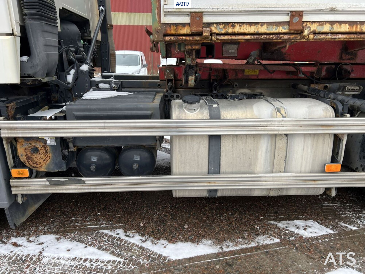 Tipper Volvo FH480 Laxo lock with flatbed (VIDEO): picture 13
