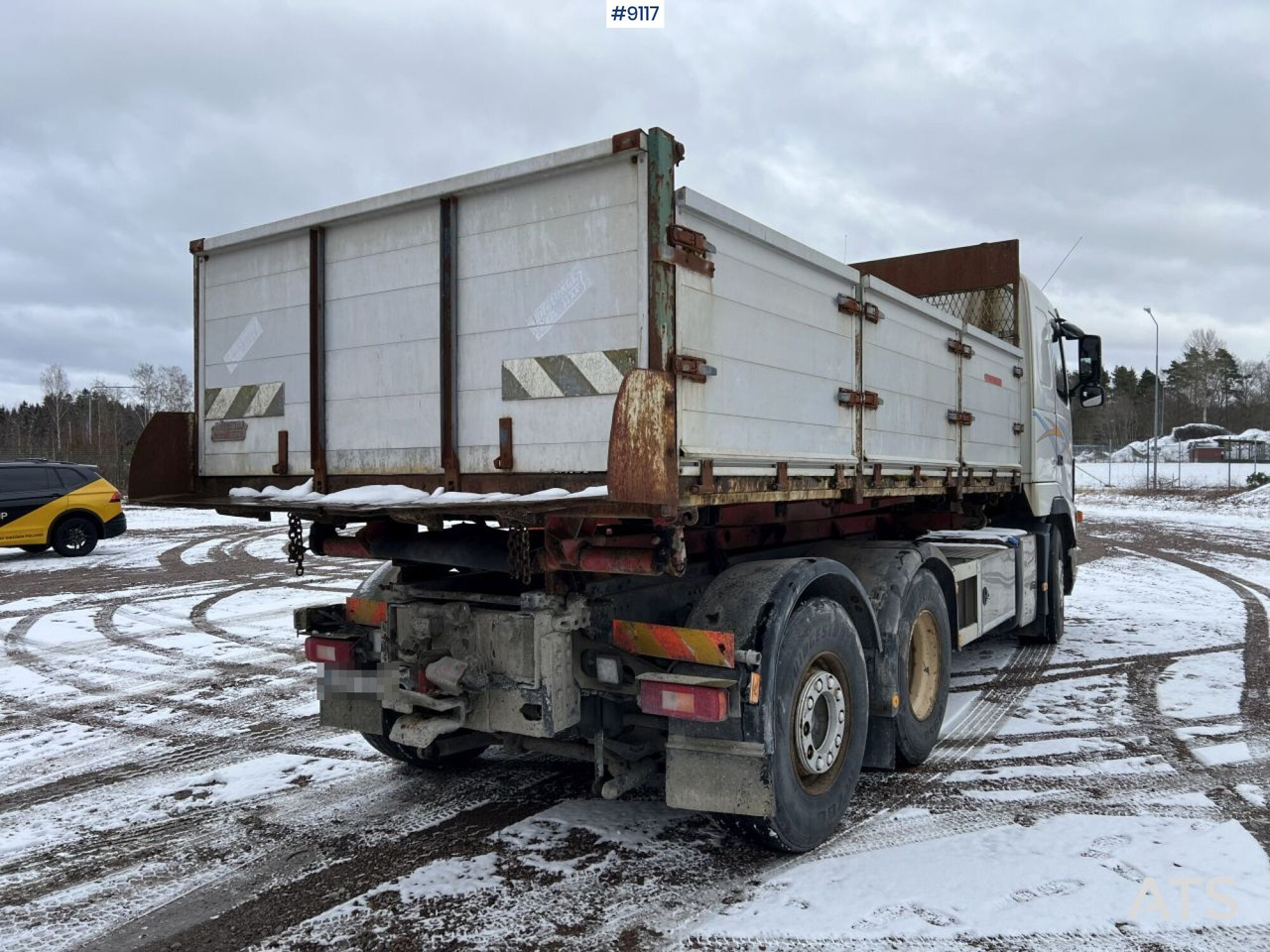 Tipper Volvo FH480 Laxo lock with flatbed (VIDEO): picture 9