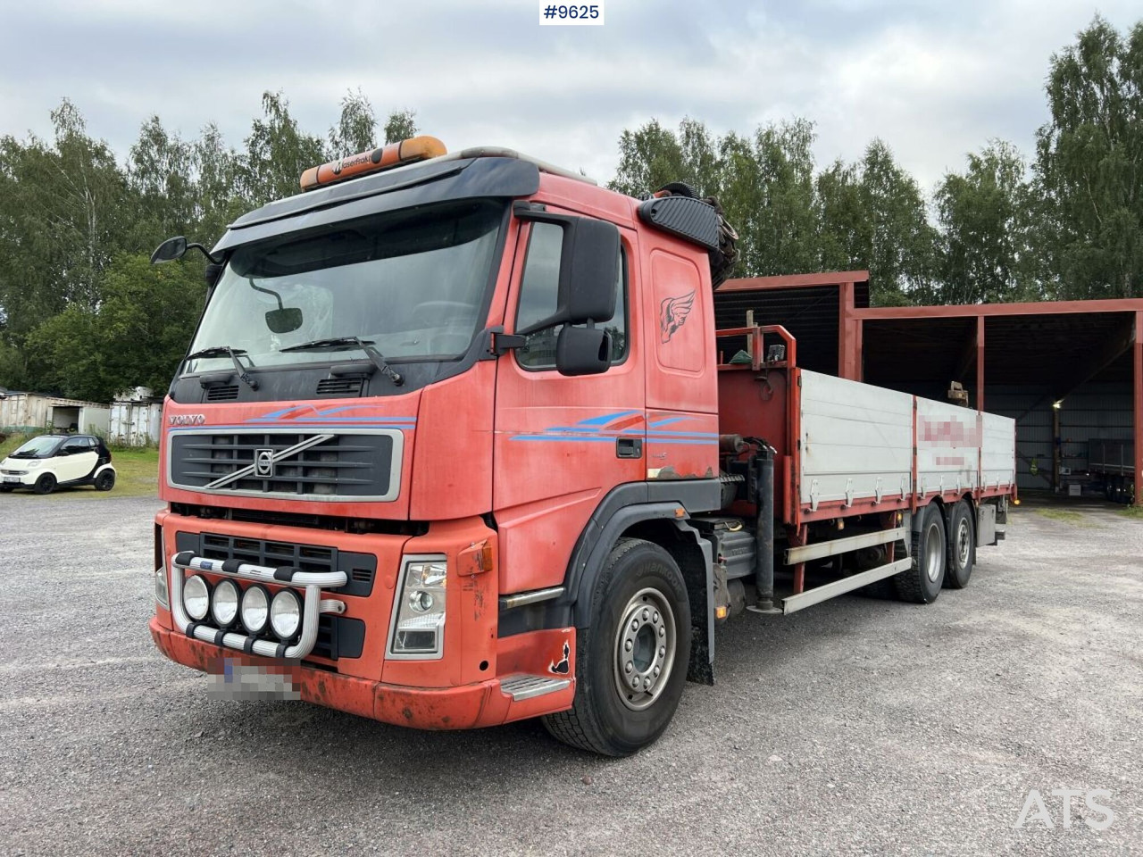 Crane truck, Dropside/ Flatbed truck Volvo FM 380 6*2 Crane truck: picture 8 Crane truck, Dropside/ Flatbed truck Volvo FM 380 6*2 Crane truck: picture 8