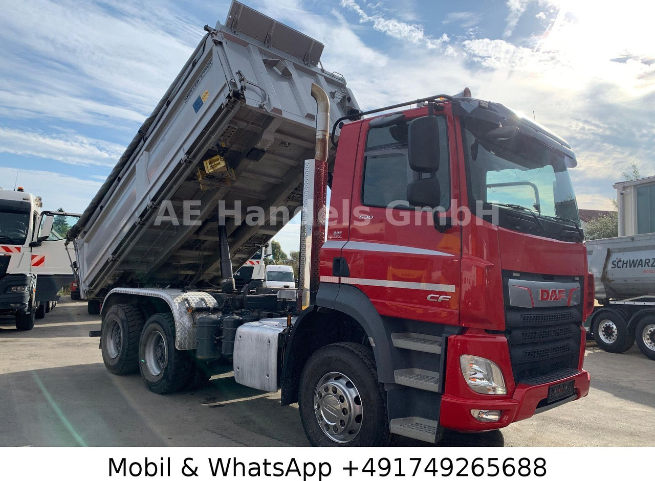 DAF CF 530 6x4 Meiller *Bobmatik/12m³/Standklima/AHK - Tipper: picture 1 DAF CF 530 6x4 Meiller *Bobmatik/12m³/Standklima/AHK - Tipper: picture 1