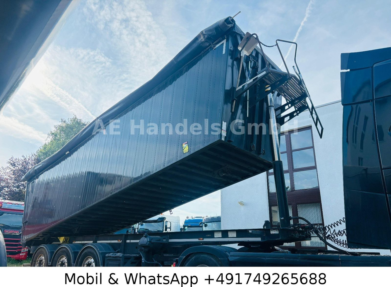 Feber NW Alu *50m³/1.Liftachse/Alcoa/Rollplane/Podest - Tipper semi-trailer: picture 1 Feber NW Alu *50m³/1.Liftachse/Alcoa/Rollplane/Podest - Tipper semi-trailer: picture 1