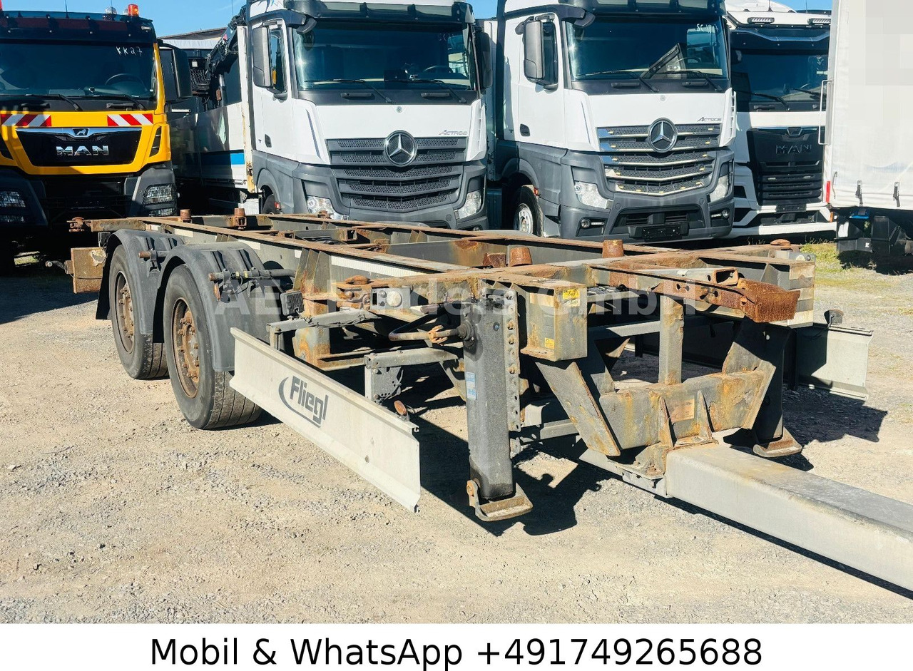 Fliegl TWP 180 Tandem BDF Tiefgekoppelt *Scheibenbremse - Chassis trailer: picture 1 Fliegl TWP 180 Tandem BDF Tiefgekoppelt *Scheibenbremse - Chassis trailer: picture 1