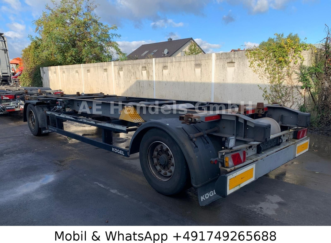 Kögel AW 18 BDF Drehschemel *Scheibenbremsen/Vollluft - Container transporter/ Swap body trailer: picture 4 Kögel AW 18 BDF Drehschemel *Scheibenbremsen/Vollluft - Container transporter/ Swap body trailer: picture 4