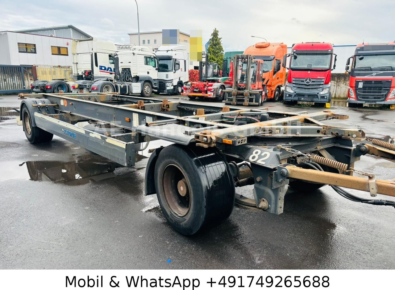 Krone AZ BDF Drehschemel *Scheibenbremsen/VollLuft - Container transporter/ Swap body trailer: picture 1 Krone AZ BDF Drehschemel *Scheibenbremsen/VollLuft - Container transporter/ Swap body trailer: picture 1