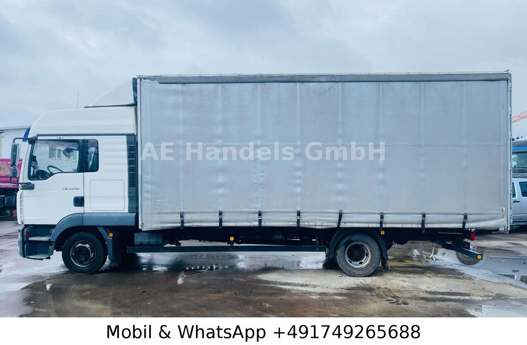 MAN TGL 8.240 LX BL *Manual / Klima / Tempomat - Curtain side van: picture 2 MAN TGL 8.240 LX BL *Manual / Klima / Tempomat - Curtain side van: picture 2