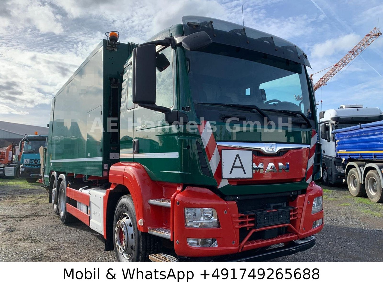 MAN TGS 26.320 M BL 6x2 Zoeller XXL23*Lenk+Liftachse - Garbage truck: picture 1 MAN TGS 26.320 M BL 6x2 Zoeller XXL23*Lenk+Liftachse - Garbage truck: picture 1