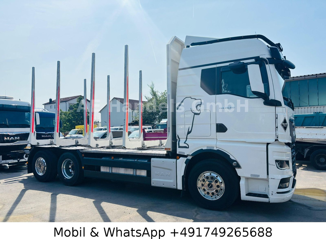 MAN TGX 26.510 GM LL 6x2 *Retarder/3.Lenk/Standklima - Log truck: picture 2 MAN TGX 26.510 GM LL 6x2 *Retarder/3.Lenk/Standklima - Log truck: picture 2